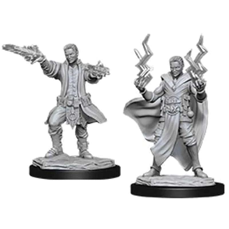 WizKids Miniatures Wizkids Unpainted Miniatures - Nolzur's - Male Human Sorcerer