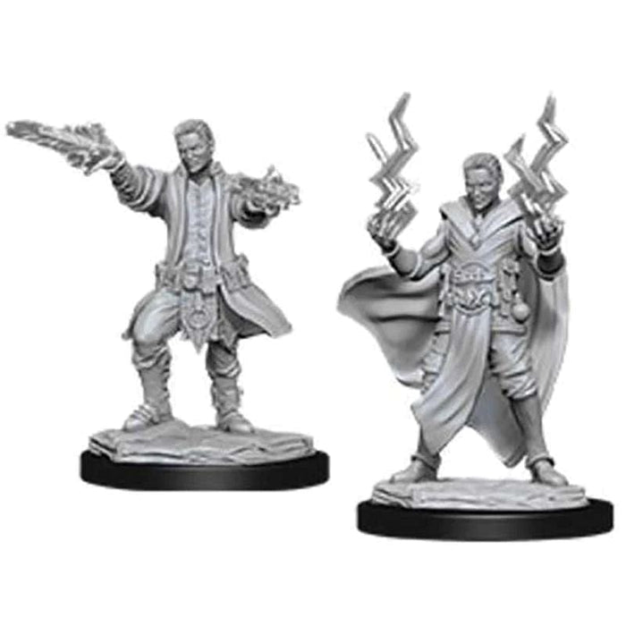 Wizkids Unpainted Miniatures - Nolzur's - Male Human Sorcerer