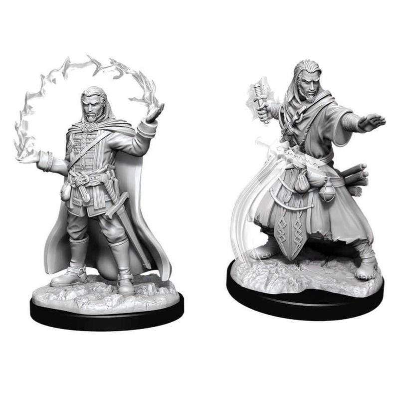 WizKids Miniatures Wizkids Unpainted Miniatures - Nolzur's - Male Human Wizard