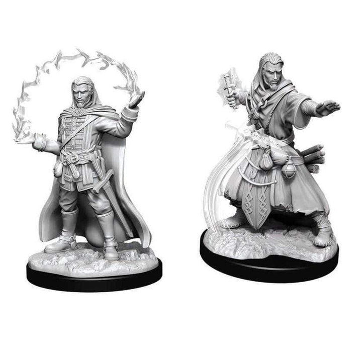 Wizkids Unpainted Miniatures - Nolzur's - Male Human Wizard