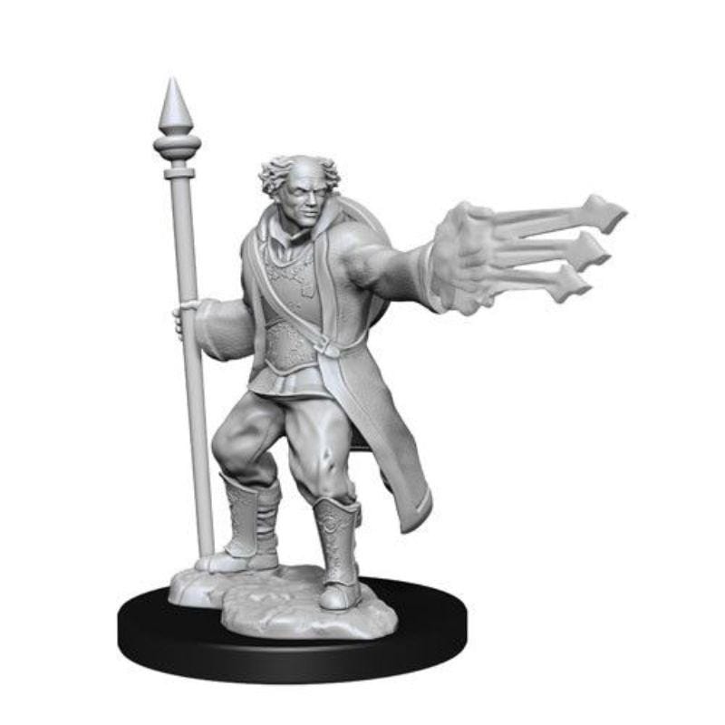 Wizkids Miniatures Wizkids Unpainted Miniatures - Nolzur's - Male Multiclass Cleric + Wizard