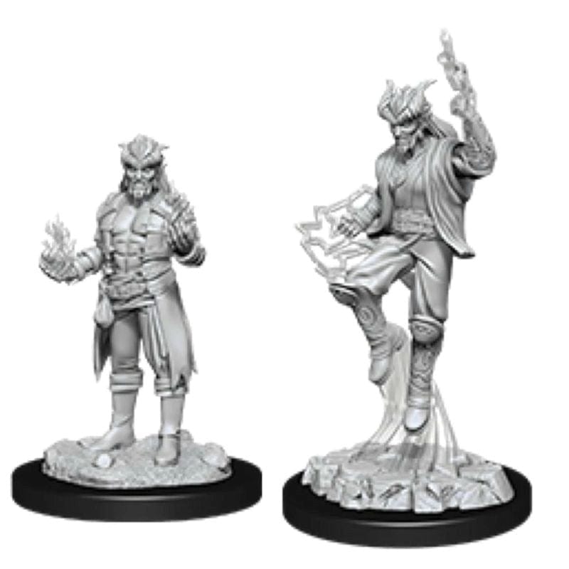 WizKids Miniatures Wizkids Unpainted Miniatures - Nolzur's - Male Tiefling Sorcerer