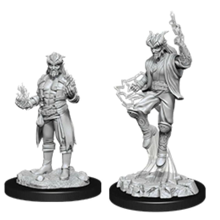 Wizkids Unpainted Miniatures - Nolzur's - Male Tiefling Sorcerer