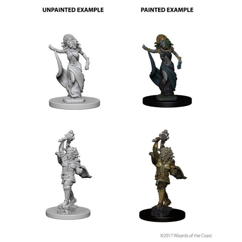 WizKids Miniatures Wizkids Unpainted Miniatures - Nolzur's - Medusas