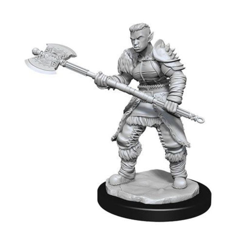 WizKids Miniatures Wizkids Unpainted Miniatures - Nolzurâs - Orc Barbarian Female