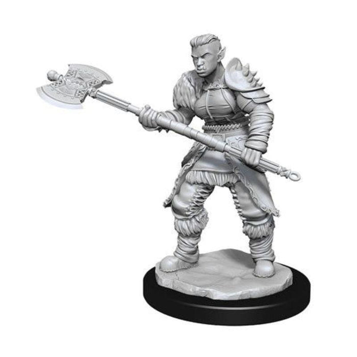 Wizkids Unpainted Miniatures - Nolzur’s - Orc Barbarian Female