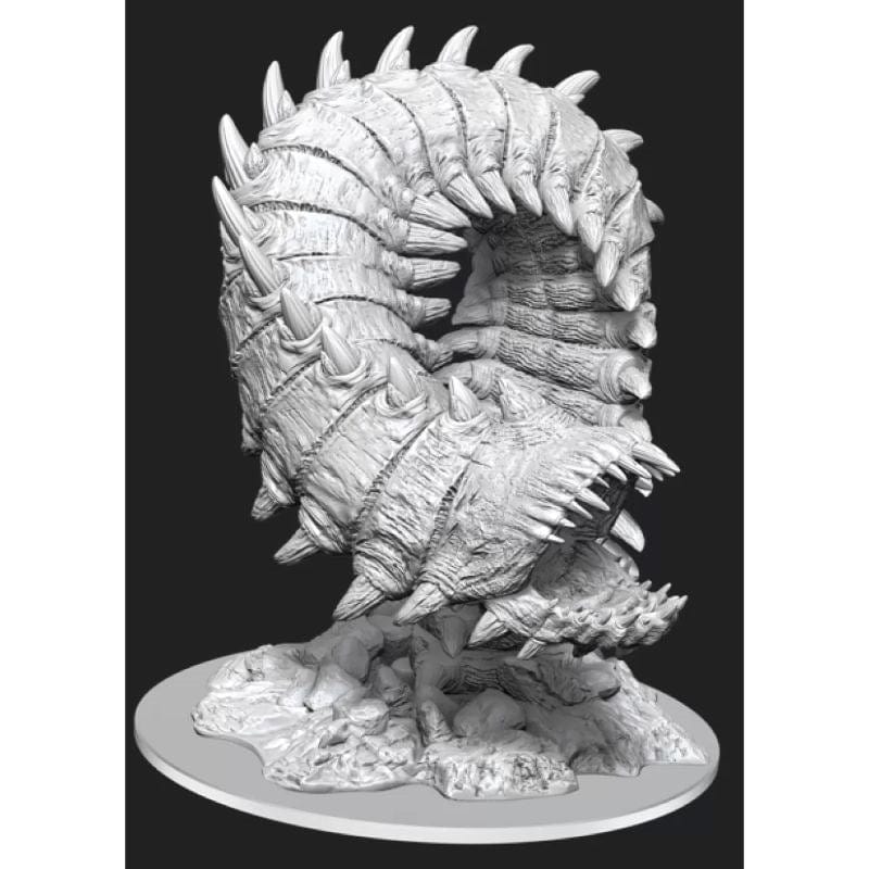 WizKids Miniatures Wizkids Unpainted Miniatures - Nolzur's - Purple Worm