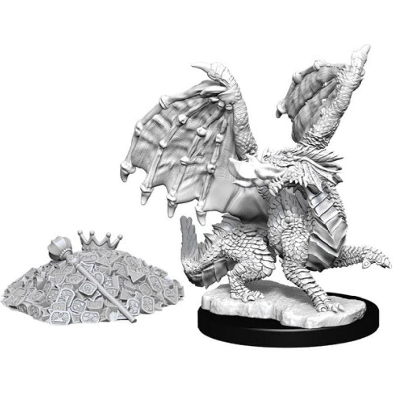 Wizkids Miniatures Wizkids Unpainted Miniatures - Nolzur's - Red Dragon Wyrmling