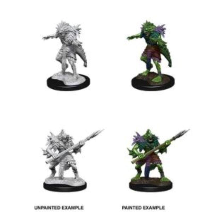 Wizkids Unpainted Miniatures - Nolzur’s - Sahuagin