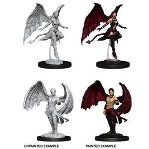 Wizkids Miniatures Wizkids Unpainted Miniatures - Nolzur's - Succubus & Incubus