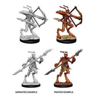 WizKids Miniatures Wizkids Unpainted Miniatures - Nolzur's - ThriKreen