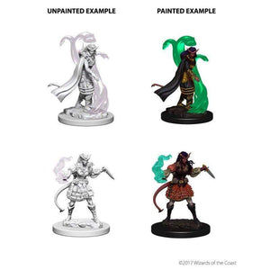 WizKids Miniatures Wizkids Unpainted Miniatures - Nolzur's - Tiefling Female Sorcerer