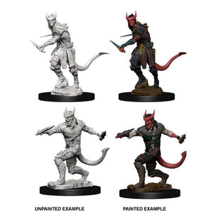 WizKids Miniatures Wizkids Unpainted Miniatures - Nolzur's - Tiefling Male Rogue