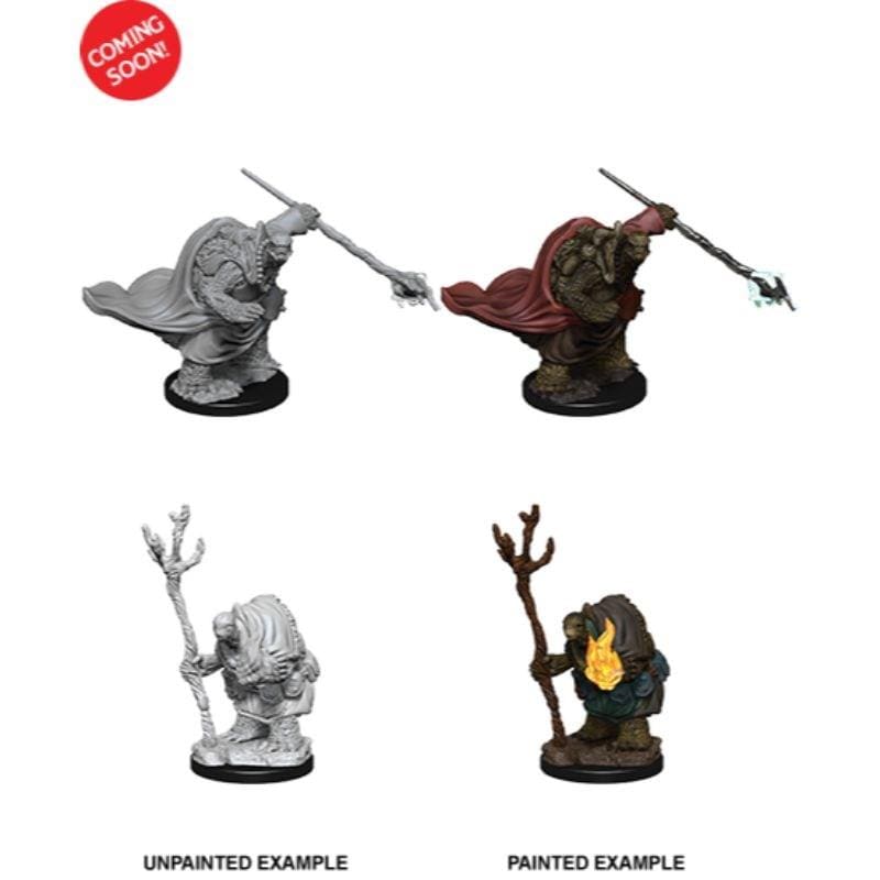 WizKids Miniatures Wizkids Unpainted Miniatures - Nolzur's - Tortles Adventurers