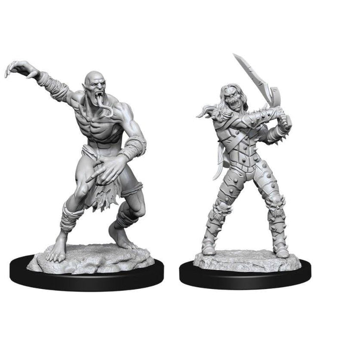 Wizkids Unpainted Miniatures - Nolzur's - Wight And Ghast