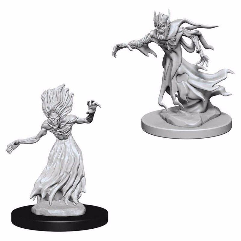 WizKids Miniatures Wizkids Unpainted Miniatures - Nolzur's - Wraith & Specter