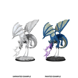 Wizkids Miniatures Wizkids Unpainted Miniatures - Nolzur's - Young Blue Dragon