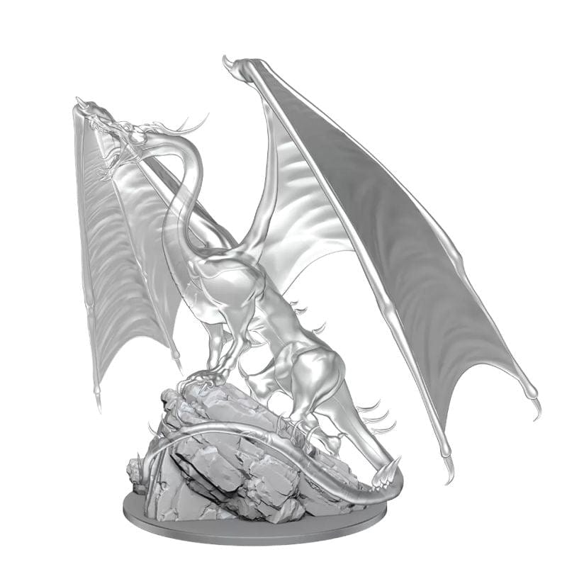 WizKids Miniatures Wizkids Unpainted Miniatures - Nolzur's - Young Emerald Dragon
