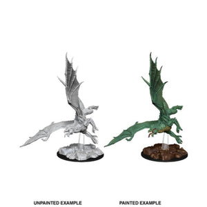 Wizkids Miniatures Wizkids Unpainted Miniatures - Nolzur's - Young Green Dragon