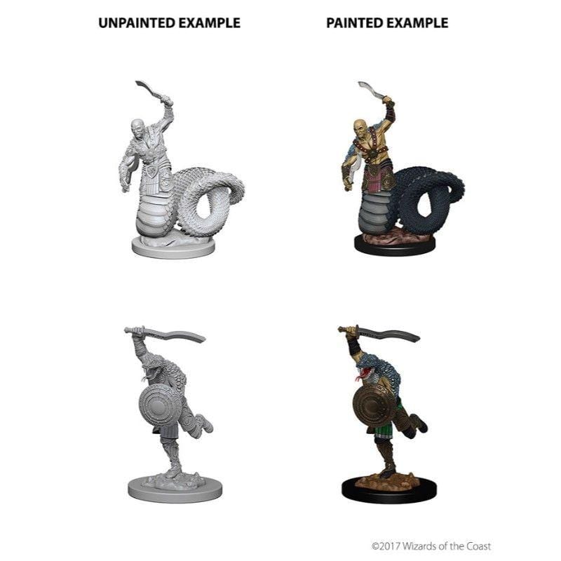 WizKids Miniatures Wizkids Unpainted Miniatures - Nolzur's - Yuan-Ti Malisons