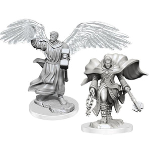 WizKids Miniatures Wizkids Unpainted Miniatures - Nolzurs - Aasimar Cleric Male (March 2023 release)