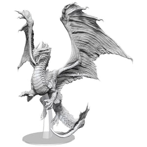 WizKids Miniatures Wizkids Unpainted Miniatures - Nolzurs - Adult Bronze Dragon