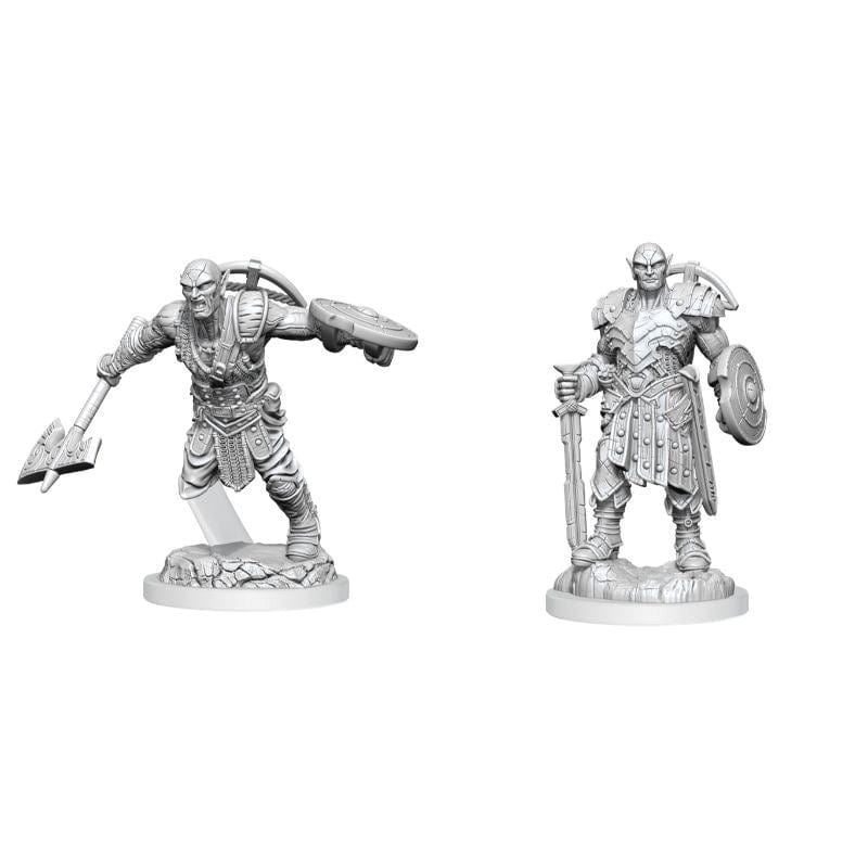 WizKids Miniatures Wizkids Unpainted Miniatures - Nolzurs - Earth Genasi Fighter (March 2023 release)