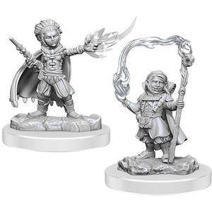 WizKids Miniatures Wizkids Unpainted Miniatures - Nolzurs - Halfling Wizards (March 2023 release)