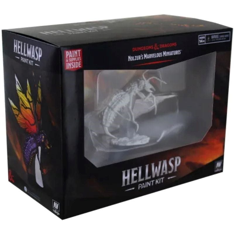 WizKids Miniatures Wizkids Unpainted Miniatures - Nolzurs - Hellwasp Paint Kit