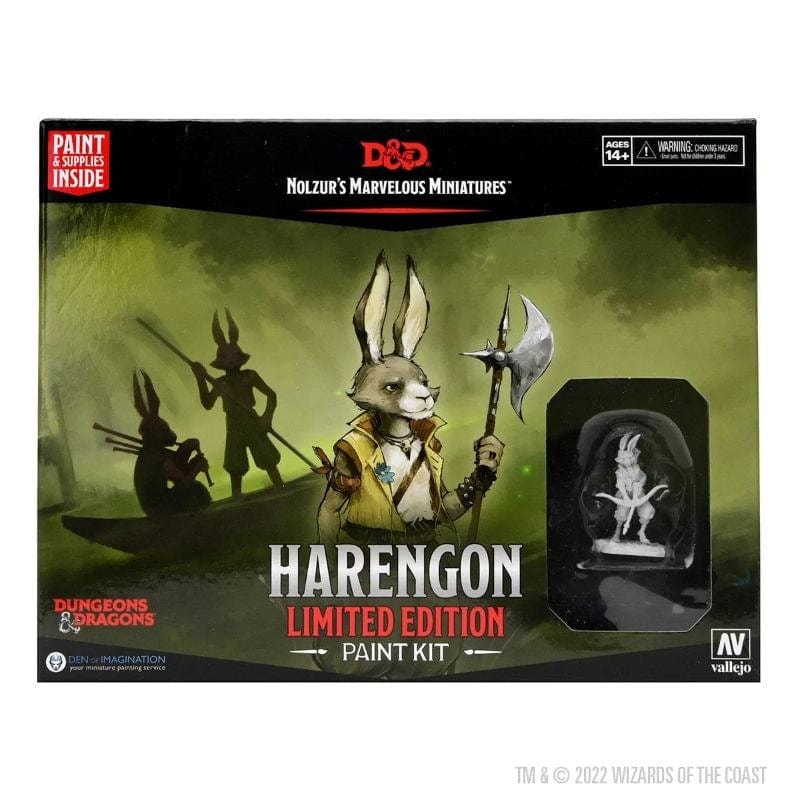WizKids Miniatures Wizkids Unpainted Miniatures - Nolzurs - Limited Edition Paint Kit Harengon