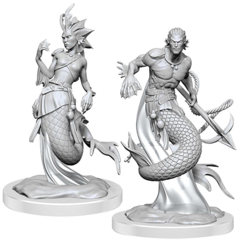 WizKids Miniatures Wizkids Unpainted Miniatures - Nolzurs - Merfolk (March 2023 release)