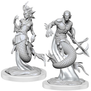 WizKids Miniatures Wizkids Unpainted Miniatures - Nolzurs - Merfolk (March 2023 release)