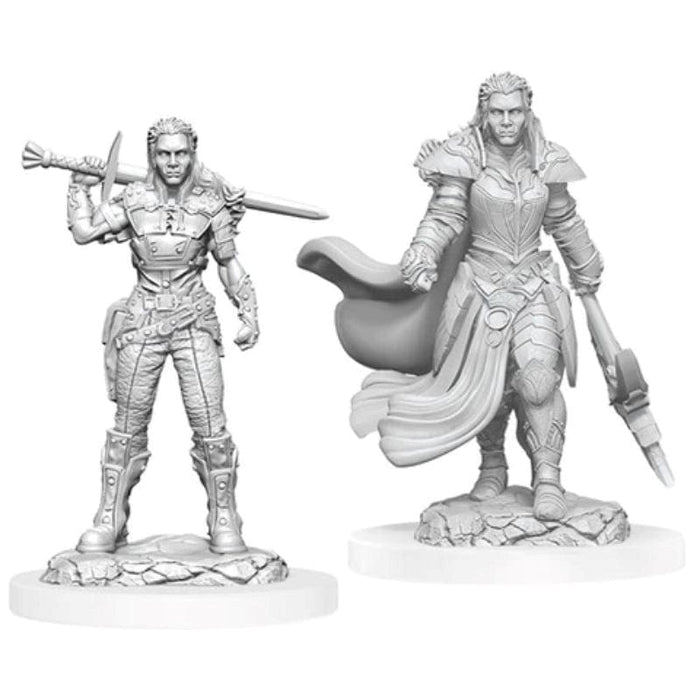 Wizkids Unpainted Miniatures - Nolzurs - Orc Fighter Female