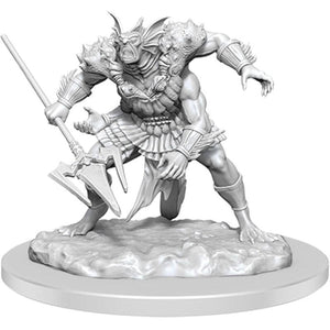 WizKids Miniatures Wizkids Unpainted Miniatures - Nolzurs - Sahuagin Baron (March 2023 release)