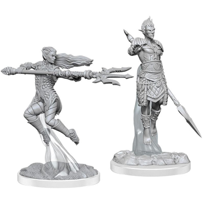 Wizkids Unpainted Miniatures - Nolzurs - Sea Elf Fighters