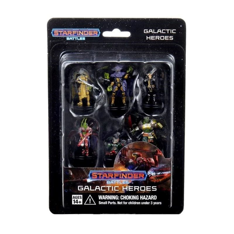 WizKids Roleplaying Games Starfinder Battles - Galactic Heroes Starter Set