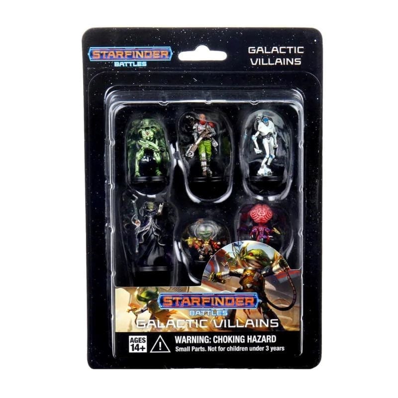 WizKids Roleplaying Games Starfinder Battles - Galactic Villains Starter Set