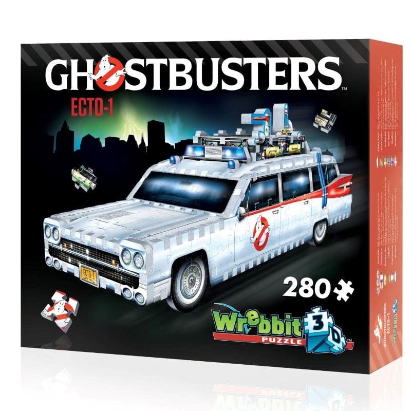 Wrebbit 3D Jigsaws Ghostbusters Ecto-1 Puzzle (255pc 3D)