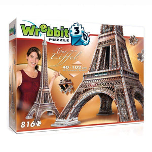 Wrebbit 3D Jigsaws La Tour Eiffel Puzzle (816pc 3D)