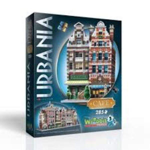 Wrebbit 3D Jigsaws Urbania - Cafe Puzzle (285pc 3D)