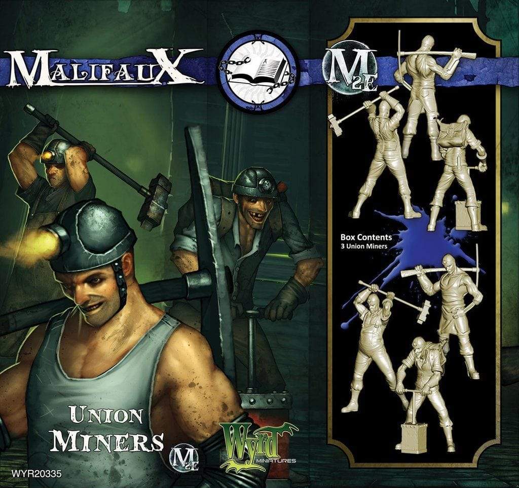 Wyrd Miniatures Miniatures Malifaux 2E - Arcanists - Union Miners