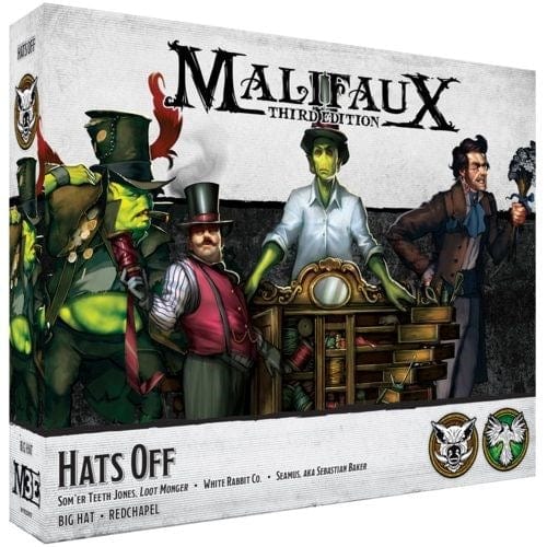 Wyrd Miniatures Miniatures Malifaux -  Bayou & Resurrectionists -  Hats Off