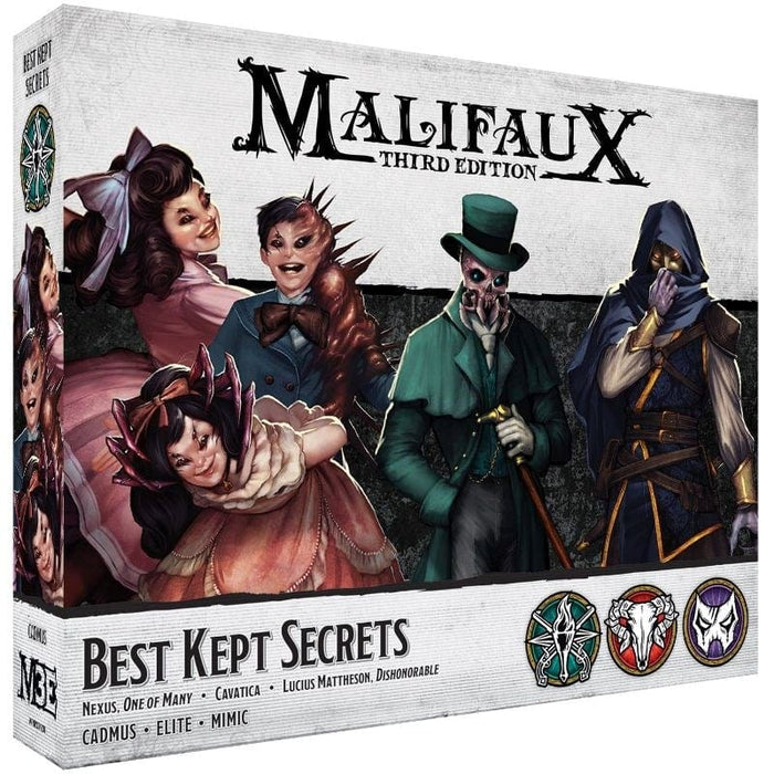 Malifaux -Explorers Society/Guild/Neverborn - Best Kept Secrets