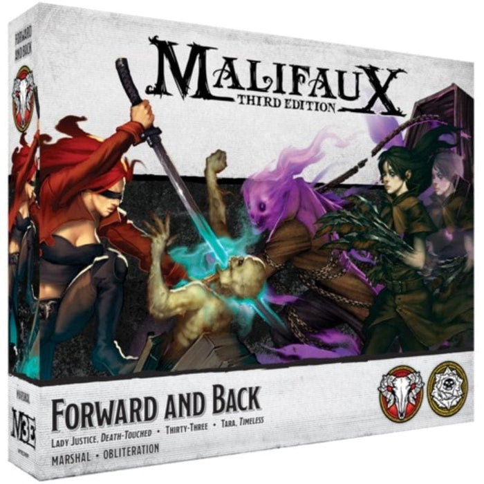 Malifaux 3E - Guild & Outcasts - Forward and Back