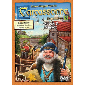 Z-Man Games Board & Card Games Carcassonne - Abbey & Mayor Expansion