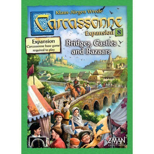 Z-Man Games Board & Card Games Carcassonne - Bridges, Castles and Bazaars Expansion