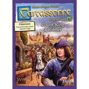 Z-Man Games Board & Card Games Carcassonne - Count, King & Robber Expansion
