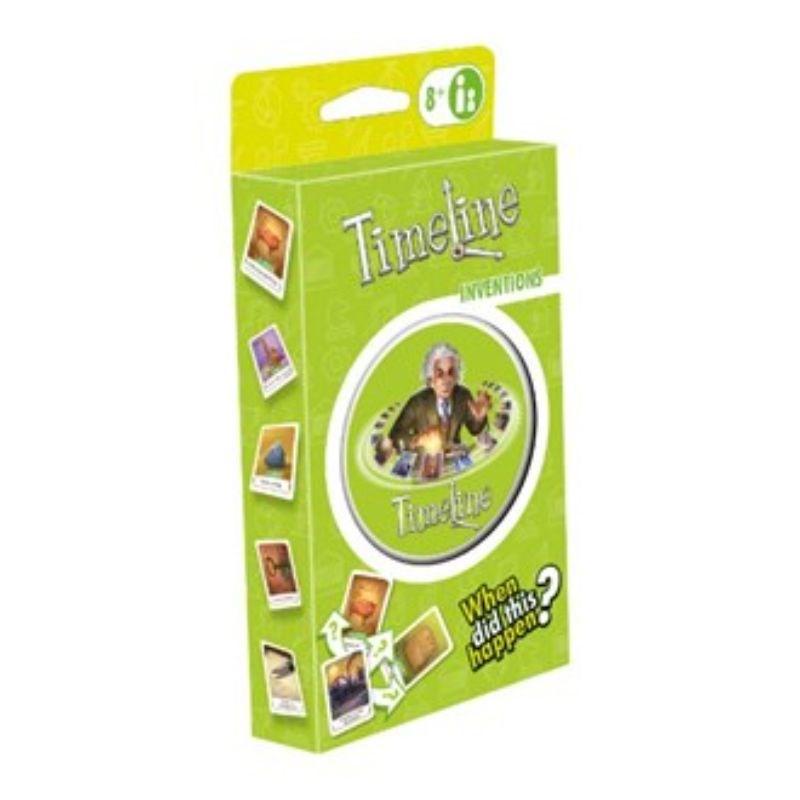 Zygomatic Board & Card Games Timeline Inventions (Eco Blister)